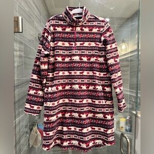 Lands End fleece dress